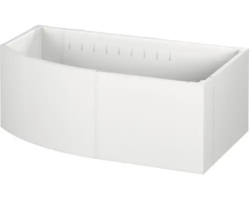 Wannenträger Wesko zu Badewanne Ebony links 170x98 cm