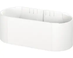 Wannenträger Wesko Oval zu Badewanne Canyon 180x80 cm