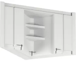 Füllstück Wesko für Übereckeinbau zu Badewanne Diadem 94,5x133,5 cm