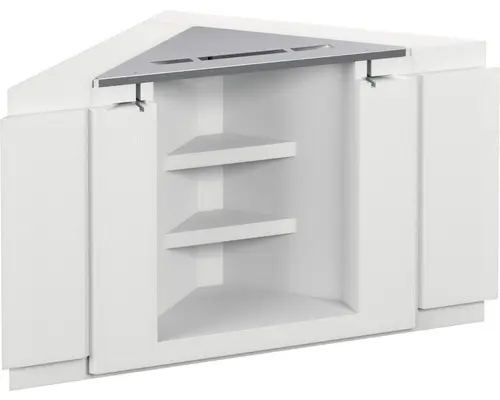 Füllstück Wesko mit Montageblock und Armaturenplatt zu Badewanne Diadem 90,9x128,5 cm