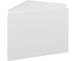 Füllstück Wesko mit Montageblock und Armaturenplatt für Übereckeinbau zu Badewanne Tilas 53,2x75,2 cm