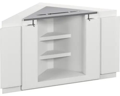 Füllstück Wesko mit Montageblock und Armaturenplatt zu Badewanne Sofia 56,7x 80,2 cm