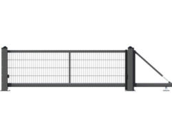 Schiebetor GAH Alberts Lektor DSM 6/5/6 inkl. Handsender 419x160 cm anthrazit