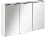 Hornbach LED-Spiegelschrank Fackelmann Denver Hype 3.0 3-türig 110x68,5 cm weiß