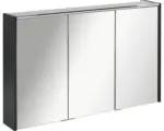 Hornbach LED-Spiegelschrank Fackelmann Denver Hype 3.0 3-türig 110x68,5 cm anthrazit