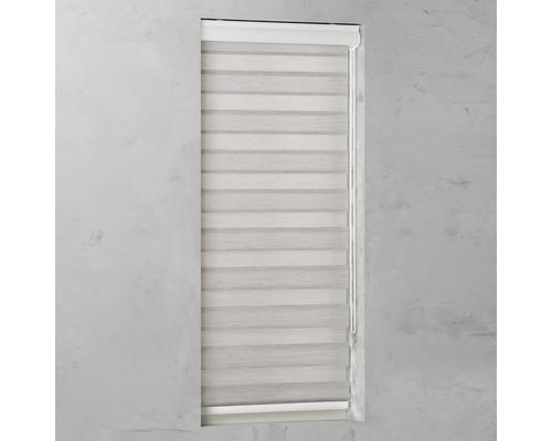 Soluna Doppelrollo Ikaria D-R14 mit Kassette grau 60x175 cm