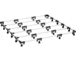 Hornbach Montagerahmen Wesko für bodenebenes Duschelement verstellbar von 75x75 bis 120x120 cm
