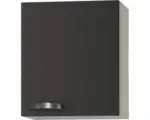 Hornbach Hängeschrank Optifit Faro anthrazit 50x57,6x34,6 cm mit Drehtür