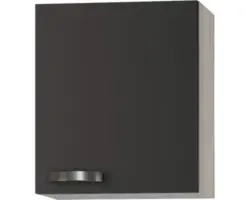 Hängeschrank Optifit Faro anthrazit 50x57,6x34,6 cm mit Drehtür