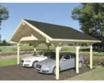 Hornbach Doppelcarport Palmako Robert 20,6 m2 635x510 cm natur