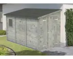 Hornbach Gartenhaus Palmako Mia inkl. Fußboden Fenster 332 x 165 cm