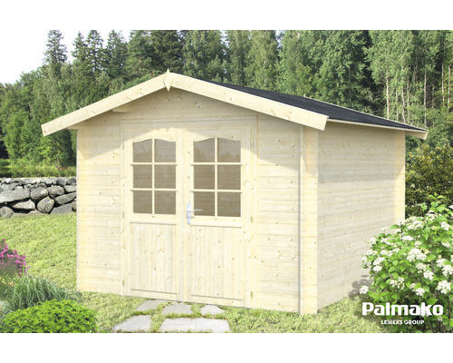 Gartenhaus Palmako Lotta 7,3 m² 276 x 276 cm tauchgrundiert