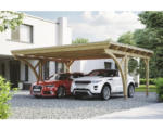 Hornbach Doppelcarport Konsta inkl. Bögen 618x500 cm natur