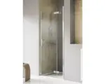 Hornbach Drehtür für Nische Schulte ExpressPlus TouraPlus EP660106 900x2000 mm Anschlag rechts Echtglas Klar hell chromoptik mit schmutzabweisender Glasbeschichtung