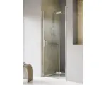 Hornbach Pendeltür für Nische Schulte ExpressPlus TouraPlus 1000x2000 mm Anschlag rechts Echtglas Klar hell chromoptik mit schmutzabweisender Glasbeschichtung