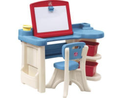 Kinderbasteltisch Step2 The Studio Art Desk rot-blau