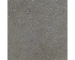 Feinsteinzeug Terrassenplatte Alpen grau glasiert matt 60x60x2 cm rektifiziert