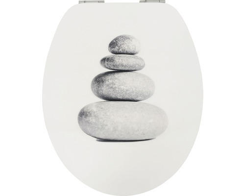 WC-Sitz Form & Style Stone Stack mit Absenkautomatik