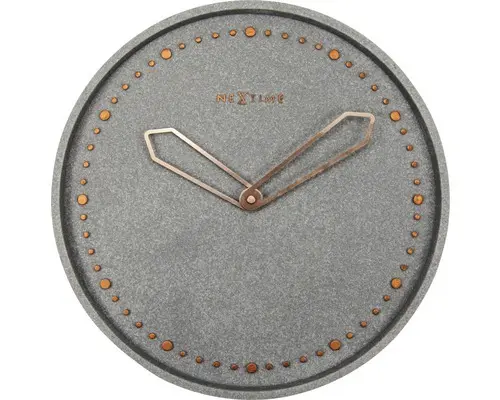 Wanduhr Cross grau Ø 35 cm