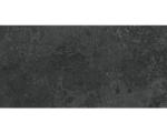 Hornbach Feinsteinzeug Bodenfliese Candy 29,8x59,8 cm dunkelgrau matt rektifiziert