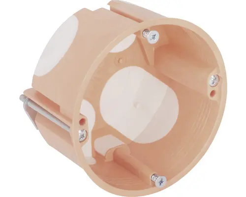 Hohlwanddose orange winddicht