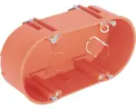 Hornbach Hohlwandschalterdose 2-fach orange 10 Stück