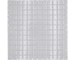 Hornbach Glasmosaik Crystal Quadrat 30,0x30,0 cm uni superweiß