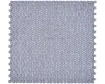 Hornbach Glasmosaik Rund Enamel 31,8x31,8 cm grau