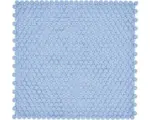 Hornbach Glasmosaik Rund Enamel 32,5x31,8 cm blau mix