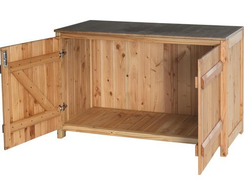 Gartenschrank/Outdoorküche Typ 453 Sidebord inkl. 2 Türen 120x77x58 cm Douglasie