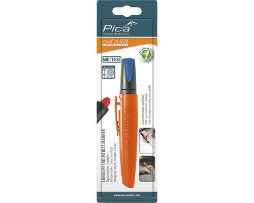 Permanent-Marker Pica VISOR blau