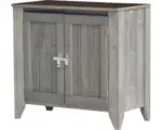 Hornbach Outdoorküche Typ 559 Sideboard inkl. 2 Türen 80x40x73 cm hellgrau