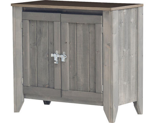 Outdoorküche Typ 559 Sideboard inkl. 2 Türen 80x40x73 cm hellgrau