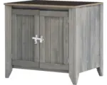Hornbach Outdoorküche Typ 559 Sideboard inkl. 2 Türen 80x60x73 cm hellgrau