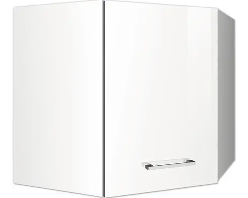 Eckhängeschrank Held Möbel Mailand grau 60x57x34 cm mit Drehtür