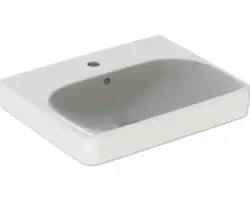 Möbelwaschtisch Geberit Smyle Square 55x44 cm weiß