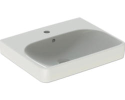 Möbelwaschtisch Geberit Smyle Square 55x44 cm weiß mit Beschichtung
