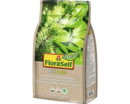 Koniferen- und Heckendünger FloraSelf Nature Biorga 1,5 kg