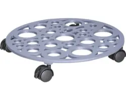 Pflanzenroller WagnerSystem Gusseisen Ø 38 cm Tragkraft 75 kg grau