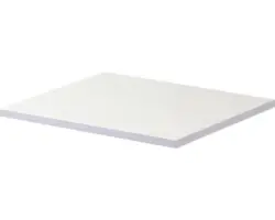 Regalboden Sanox 135x40 cm für Stahlrahmen weiß hochglanz