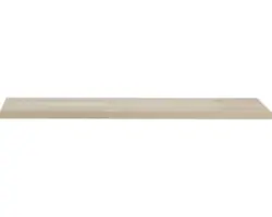 Waschtischplatte Sanox 160,2x45x3,6 cm Eiche Natur