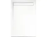Hornbach Extraflaches Rechteck-Duschwannen-Set mit Rinne Schulte D202914 140x90x2,5 cm weiß