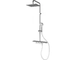 Hornbach Duschsäule Schulte Modern Plus D969295 02 mit Thermostat und Ablage chrom
