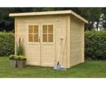 Hornbach Gartenhaus weka Malvin 18 mm inkl. Fußboden 230 x 200 cm natur