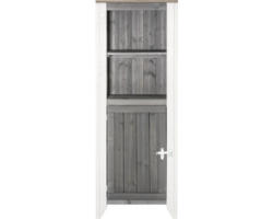 Outdoorküche Typ 561 Hochschrank inkl. 1 Tür 60x60x160 cm hellgrau-creme