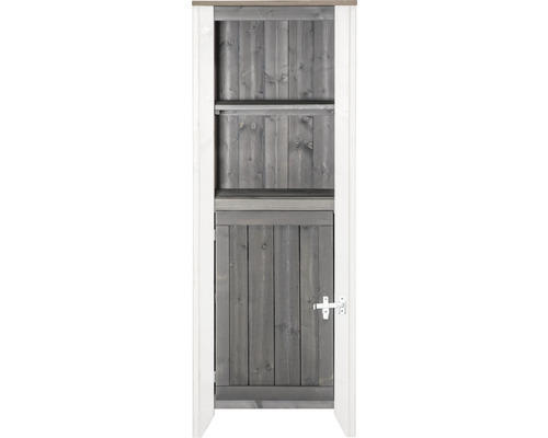 Outdoorküche Typ 561 Hochschrank inkl. 1 Tür 60x60x160 cm hellgrau-creme