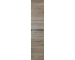 Hochschrank Sanox Vogue 160x35x35 cm eiche grau