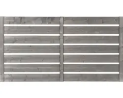 Zaun Vorgartenzaun Twist 180 x 90 cm holz