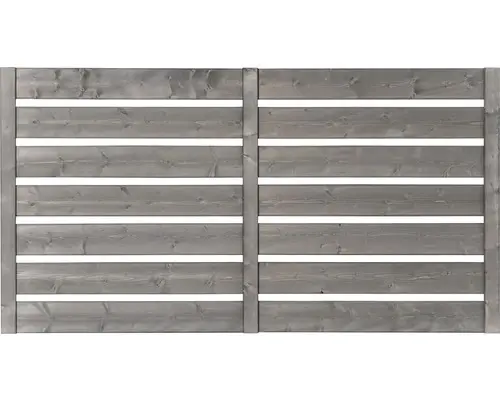 Zaun Vorgartenzaun Twist 180 x 90 cm holz