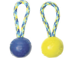 Hundespielzeug K9 Fitness by Zeus Ball Tug zufällige Farbauswahl